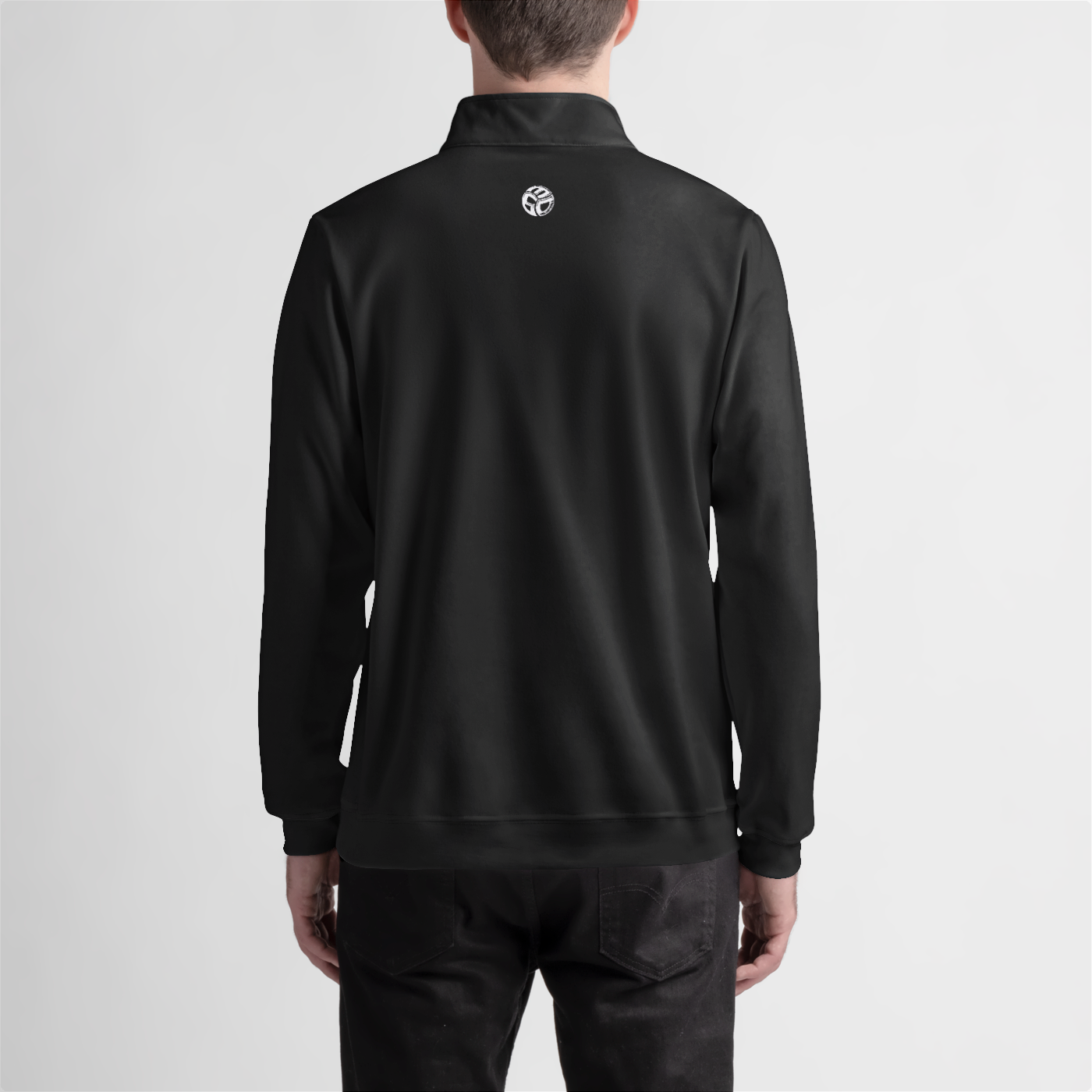 Quarterzip Pullover (Black)