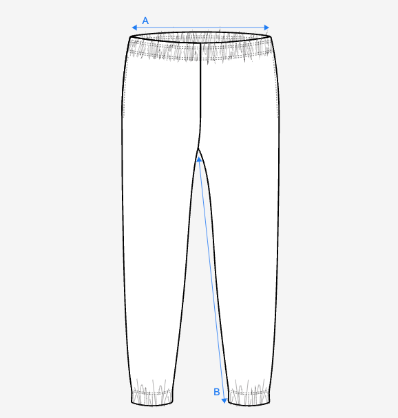 630 Unisex Relaxed Sweatpants White