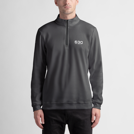 Quarterzip Pullover (Gray)