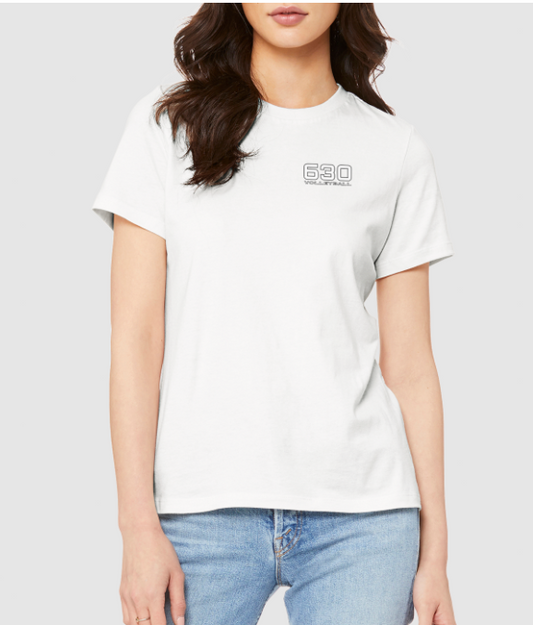 630 Womens Crew Tee, Bella + Canvas